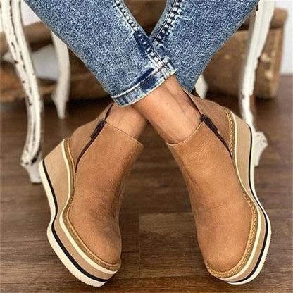 Luxe Bella™ | Women's Leather Ankle Boots | Genuine Leather, Stylish Design & Comfortable Fit