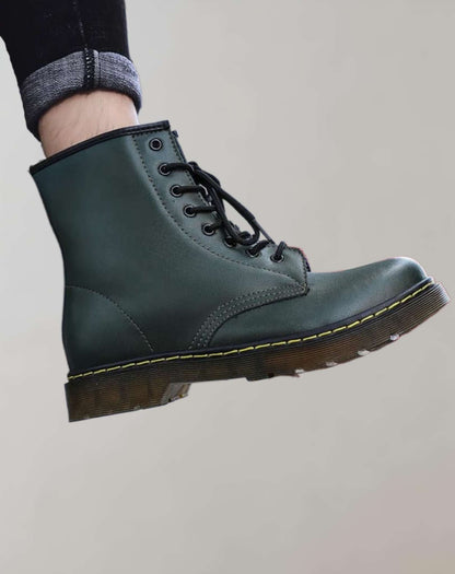Leather High Ankle Boots for Women - Stylish Leather Footwear in Various Sizes