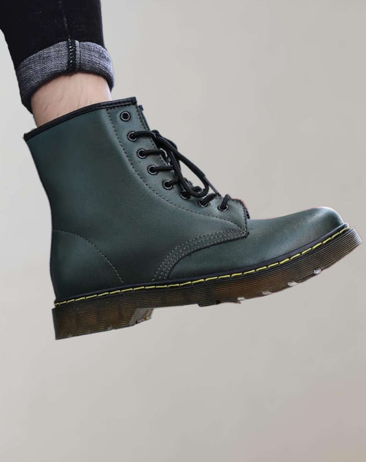 Leather High Ankle Boots for Women - Stylish Leather Footwear in Various Sizes