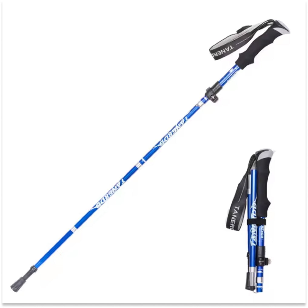 Telescopic Walking Sticks - Collapsible Hiking Poles for All Terrains