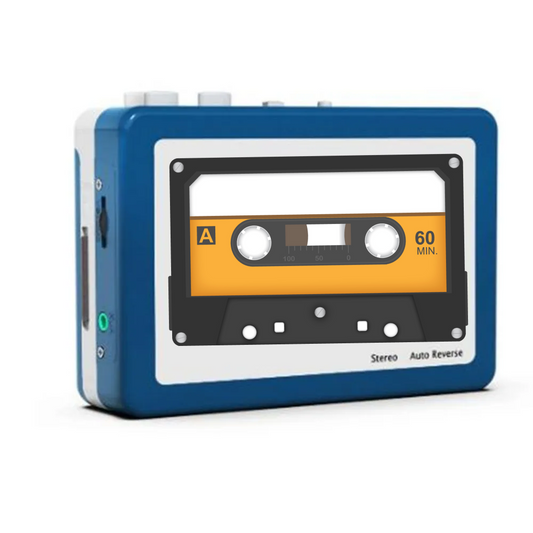 Bluetooth Compact Cassette Radio Tape and Player