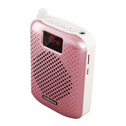 K500 Microphone Bluetooth Loudspeaker Portable Auto Pairing USB Charging Voice Amplifier Megaphone Speaker For Teaching