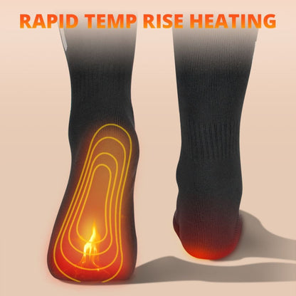 Heated Socks for Men & Women – Rechargeable Battery-Powered Warmth for All-Day Comfort