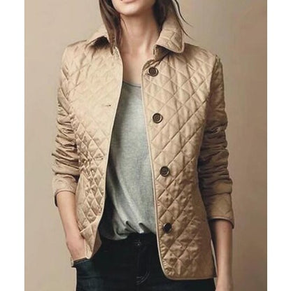Solbelle | Womens Lightweight Quilted Jacket with Hood Smart Padded Coat for Spring, Summer & Autumn Outfits