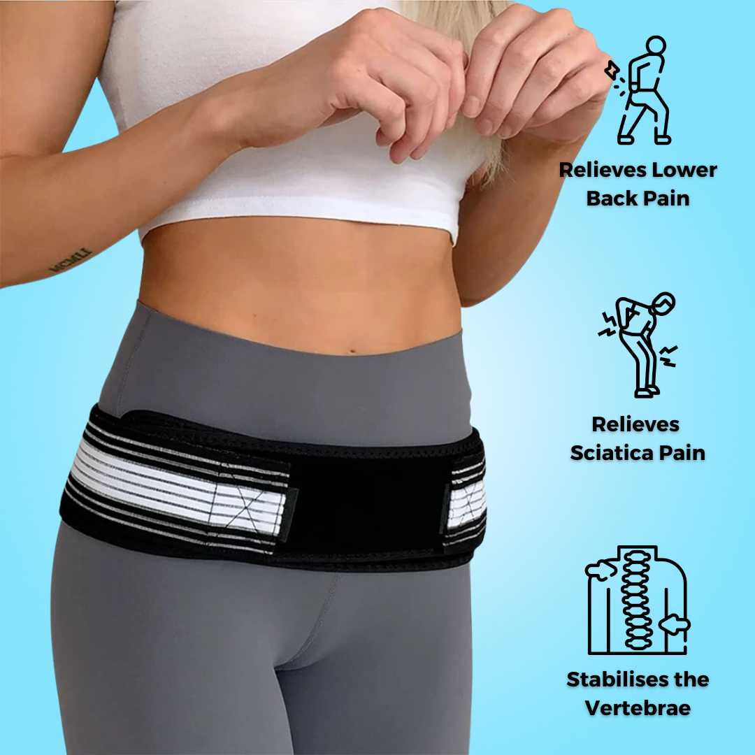 Belt for Sciatica Pain | Orthopedic Lower Back Support for Women & Men