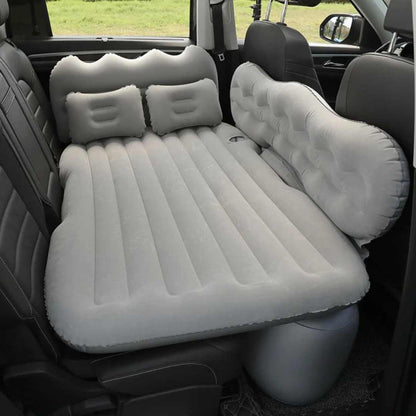 Inflatable Car Air Mattress Bed – Universal Car Mattress with 2 Pillows, Ideal for Car Camping and Road Trips