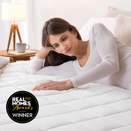 Super King Organic Cotton Electric Mattress Protector – Dual Control for Ultimate Comfort & Warmth