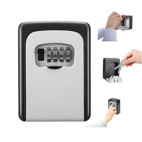 Police-Approved Key Safe Box - Secure Master Lock for Homes & Offices ...