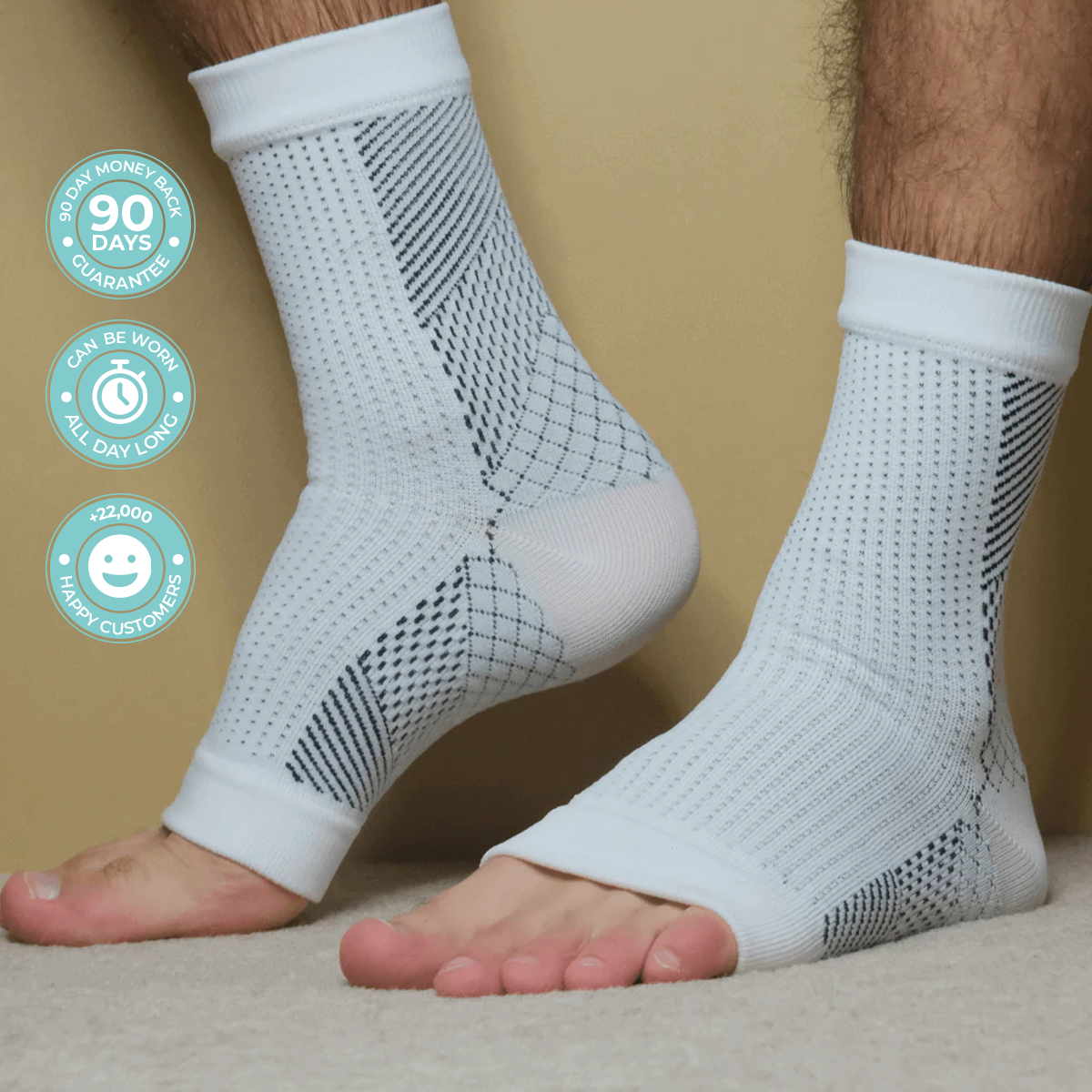 Compression Socks for Restless Leg Syndrome RLS