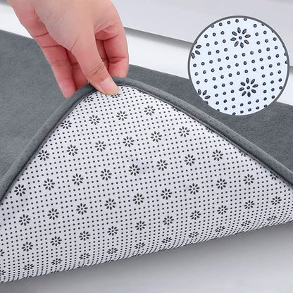 Absorbent Memory Foam Bath Mat – Non-Slip Rug for a Dry