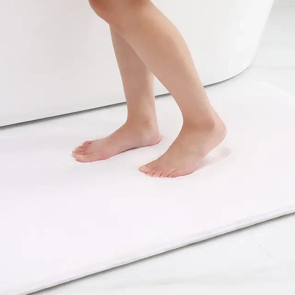 Memory Foam Bath Mat Non-Slip Rug  beig