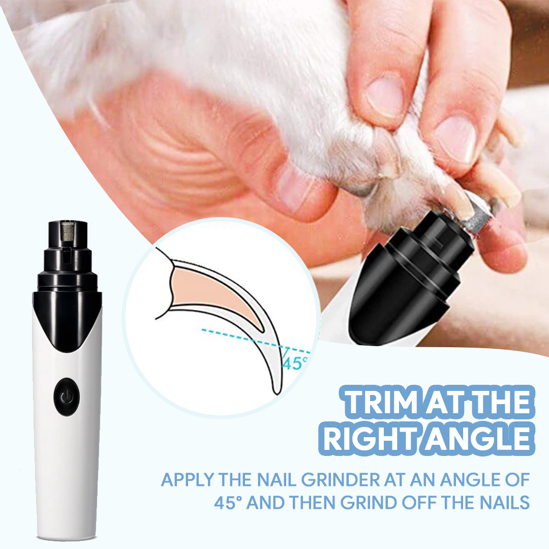 Pets Premium Nail Grinder for Dogs & Cats - Electric Dog Toenail Trimmers for Safe Grooming