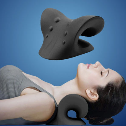 Chiropractic Neck Pillow for Pain Relief and Improved Posture - Neck Stretcher for Better Sleep and Comfort