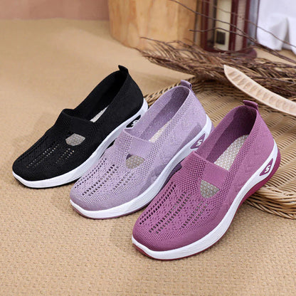 Women’s Orthopedic Slip-On Shoes – Hands-Free Walking Trainers for Easy Wear & All-Day Comfort"