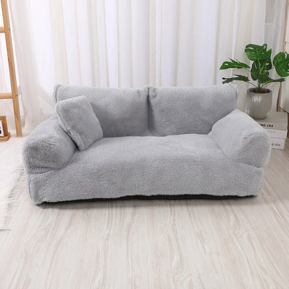 Big Dog Sofa Bed – Fluffy and Comfortable Couch for Large Dogs, Ideal for Relaxation