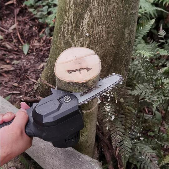 Mini Electric Chainsaw for Wood & Tree Cutting | Portable Garden Saw