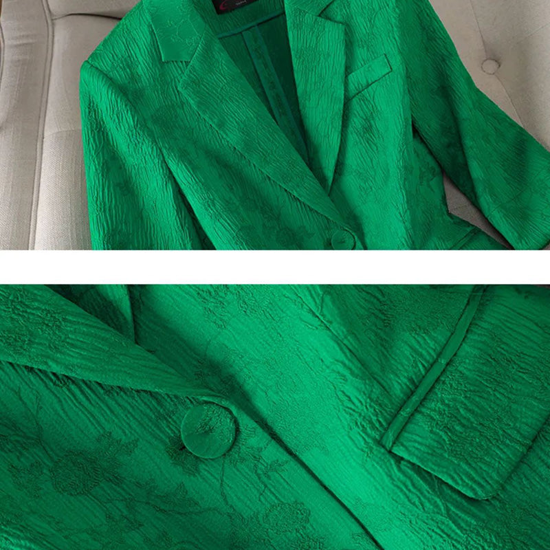 Blazer Elise™ | Women's Tailored Suit | Notched Lapel, Fitted Blazer & Trousers for Smart Formal Wear