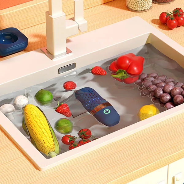 Portable Fruit and Veggie Cleaner for Safe Eating