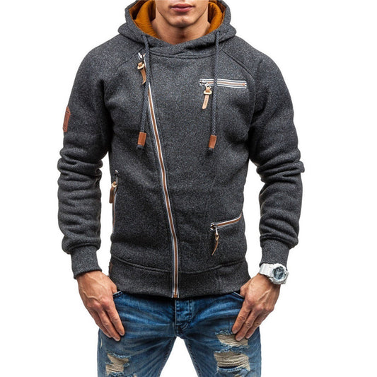 Hoodie Eric™ | Men's Long Sleeve Hoodie | Soft Cotton Blend, Adjustable Drawstring & Relaxed Fit