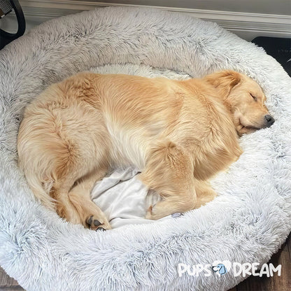 Cosy Calming Dog Bed - Soft Fluffy Dog Bed for Ultimate Comfort Washable