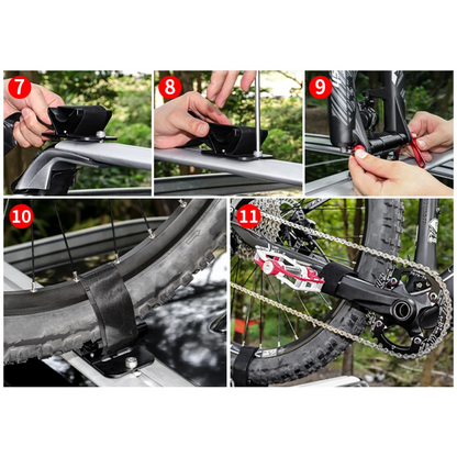 Bike Bicycle Car Roof Cycle Mount Carrier