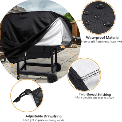 Weatherproof Large and Small Stove Gas BBQ Barbecue Grill Covers