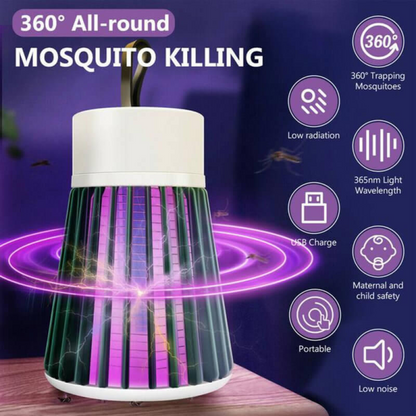 Light and Bug Zapper Mosquito Killer Solar Powered