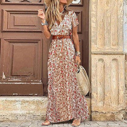Boho Belle™ | Women's Maxi Dress | Lightweight, Breathable Fabric, All-Season Style