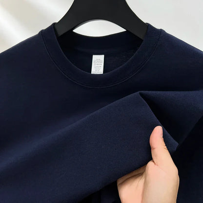 Men's Premium Cotton Crew Neck T-Shirt | Soft Fabric, Breathable, Casual Fit for Everyday Wear
