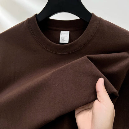Men's Premium Cotton Crew Neck T-Shirt | Soft Fabric, Breathable, Casual Fit for Everyday Wear