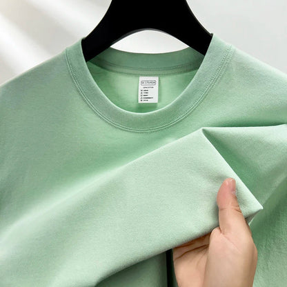 Men's Premium Cotton Crew Neck T-Shirt | Soft Fabric, Breathable, Casual Fit for Everyday Wear