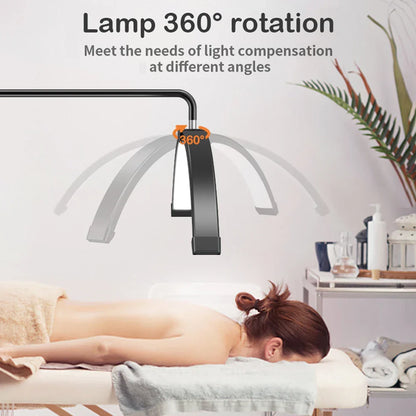 LED Half-Moon Floor Lamp with Adjustable Brightness for Living Room & Bedroom Lighting