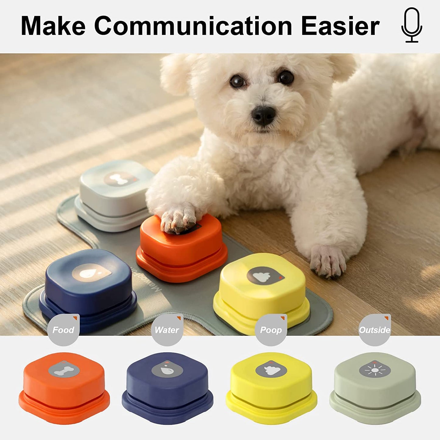 Dog Talking Buttons - Interactive Toys for Dogs to Communicate