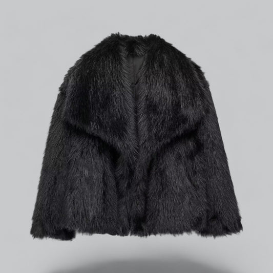 Faux Fur Winter Jacket | Women's Luxury Coat, Soft Material, Warm & Stylish Design