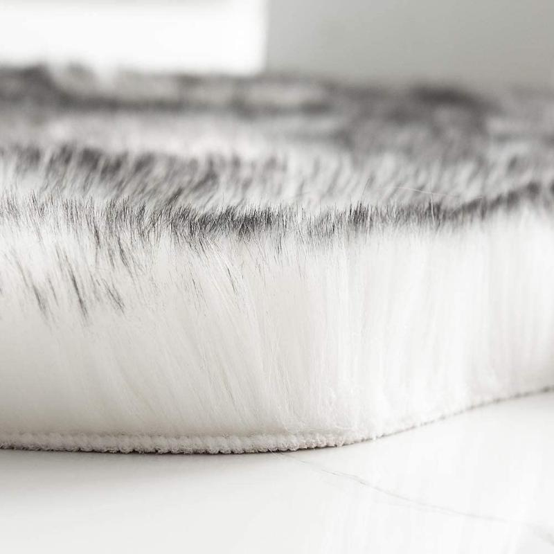 Faux Fur Sheepskin Rug | Soft, Large Area Rug for Living Room