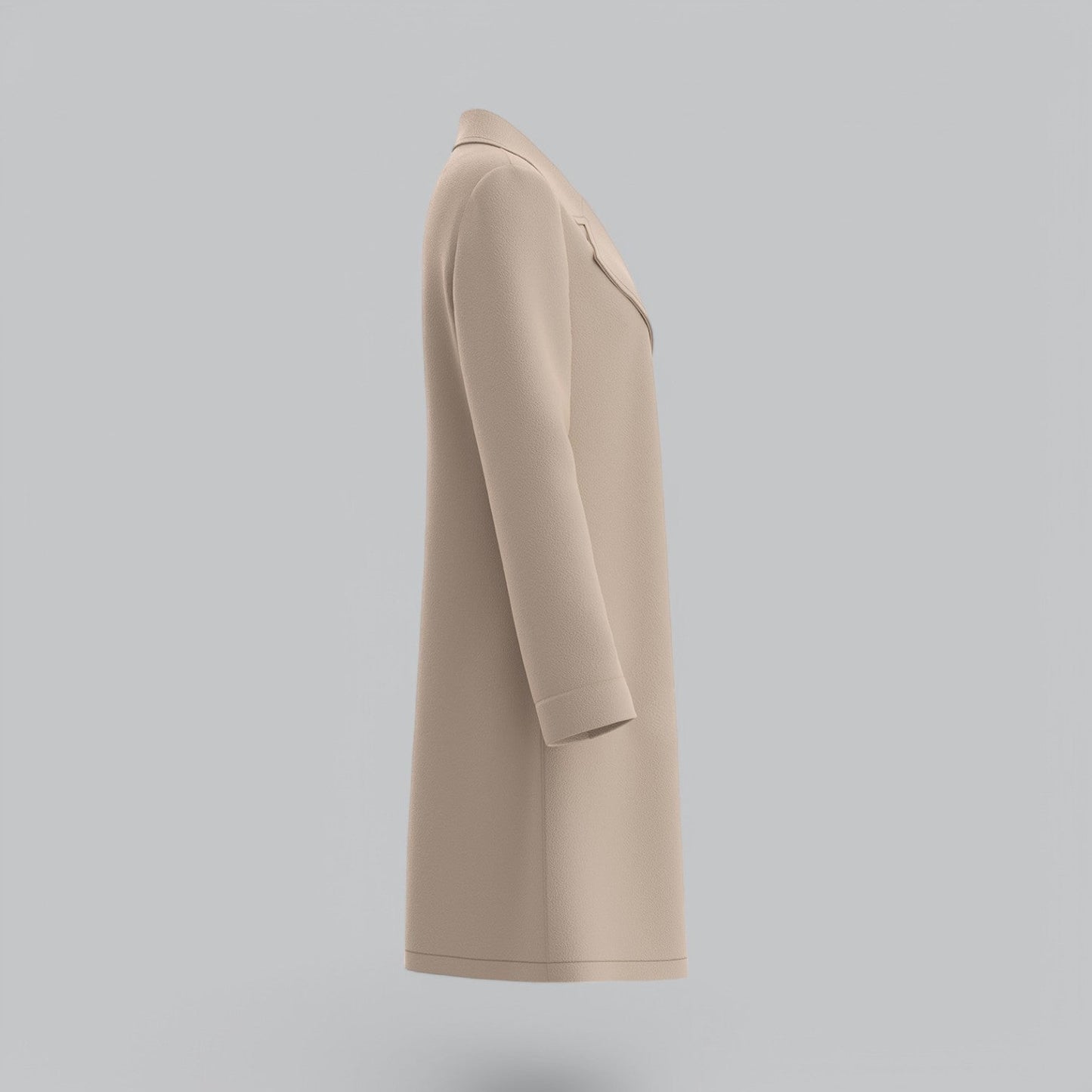 Men's Single Breasted Overcoat | Lightweight Spring Jacket, Stylish Design, Warm & Comfortable Fit