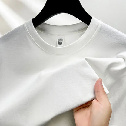 Men's Premium Cotton Crew Neck T-Shirt | Soft Fabric, Breathable, Casual Fit for Everyday Wear