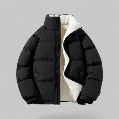 Men's Wool-Lined Winter Coat Jacket | Warm Insulated, Water-Resistant, Stylish Outerwear