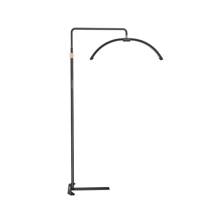 LED Half-Moon Floor Lamp with Adjustable Brightness for Living Room & Bedroom Lighting