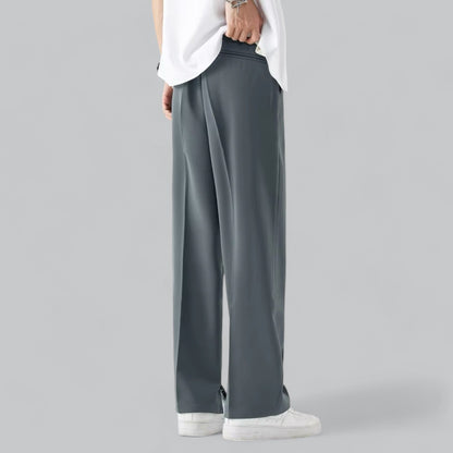 Men's Straight Wide Leg Pants | Comfortable Fit, Durable Fabric, Versatile Casual Style