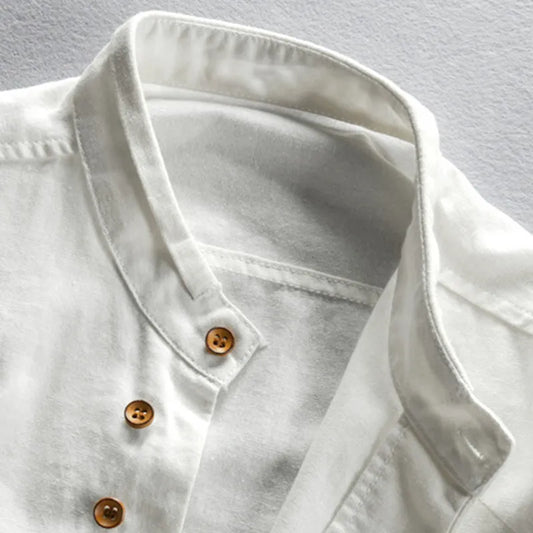 Katana Luxe™ | Men's Casual Button-Up Shirt | Lightweight Cotton, Modern Fit & Breathable Design