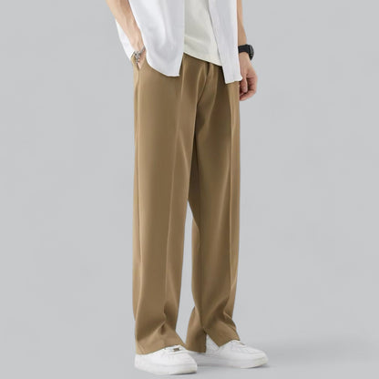 Men's Straight Wide Leg Pants | Comfortable Fit, Durable Fabric, Versatile Casual Style