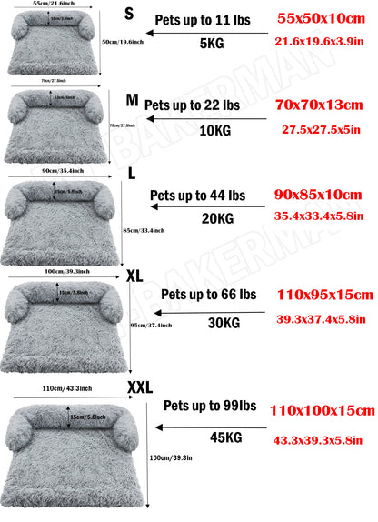 Pet Sofa Cover - Durable Cat & Dog Couch Cover Protector for Furniture