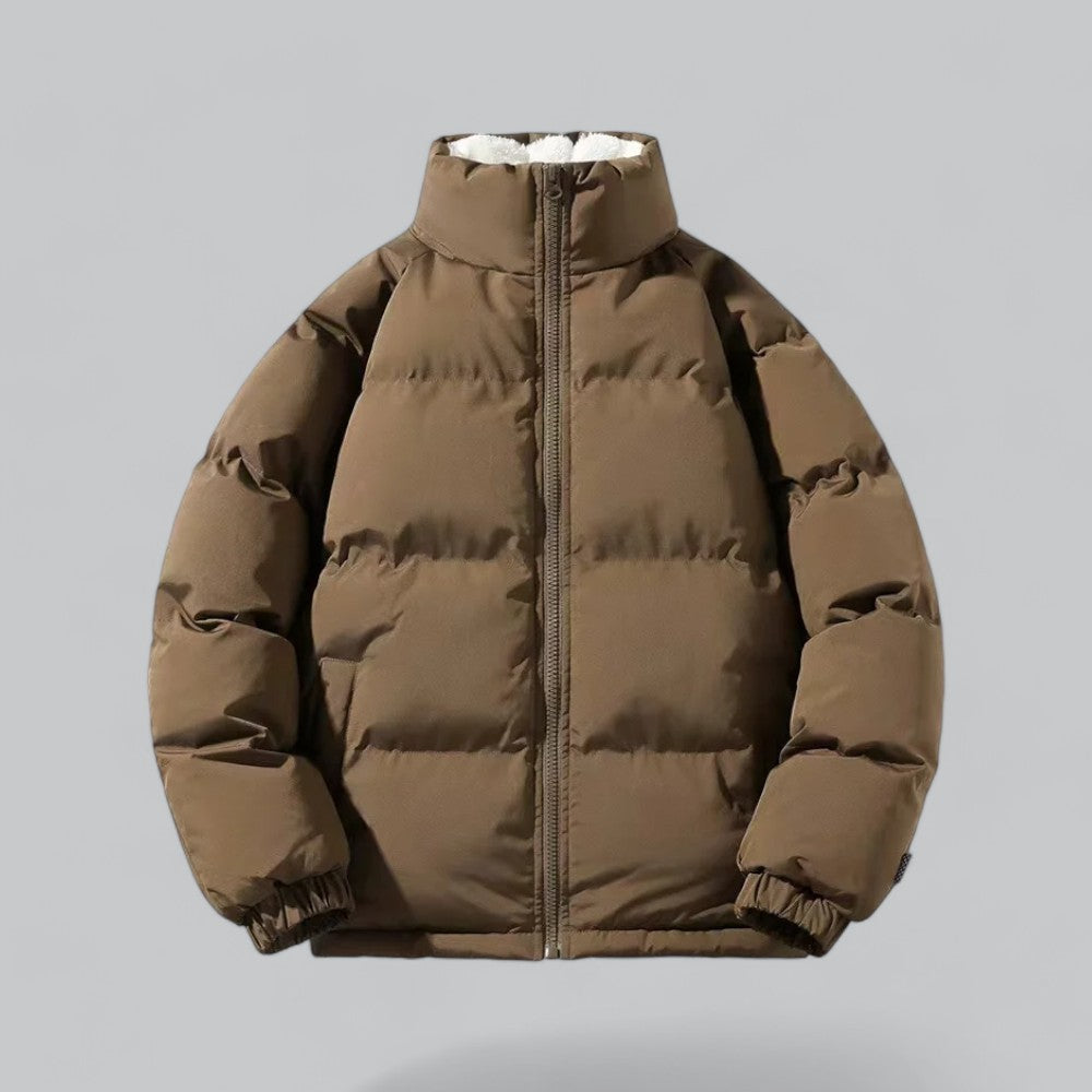 Men's Wool-Lined Winter Coat Jacket | Warm Insulated, Water-Resistant, Stylish Outerwear