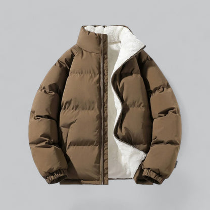 Men's Wool-Lined Winter Coat Jacket | Warm Insulated, Water-Resistant, Stylish Outerwear