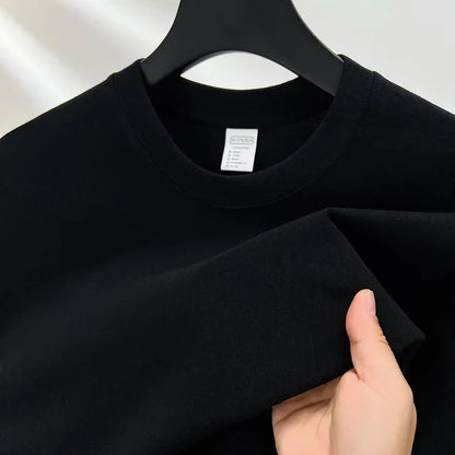 Men's Premium Cotton Crew Neck T-Shirt | Soft Fabric, Breathable, Casual Fit for Everyday Wear