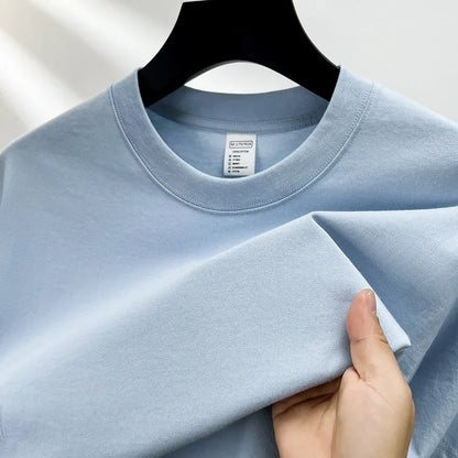 Men's Premium Cotton Crew Neck T-Shirt | Soft Fabric, Breathable, Casual Fit for Everyday Wear