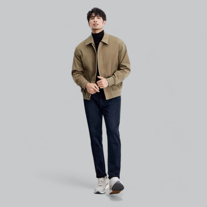 Lightweight Business Jacket | Short Buttoned Design, Breathable Fabric, Perfect for Professional Wear