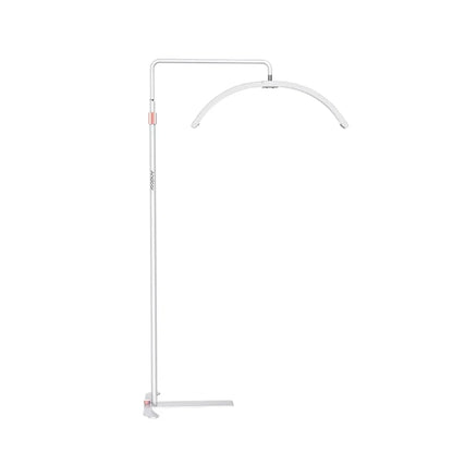 LED Half-Moon Floor Lamp with Adjustable Brightness for Living Room & Bedroom Lighting