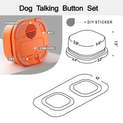 Dog Talking Buttons - Interactive Toys for Dogs to Communicate